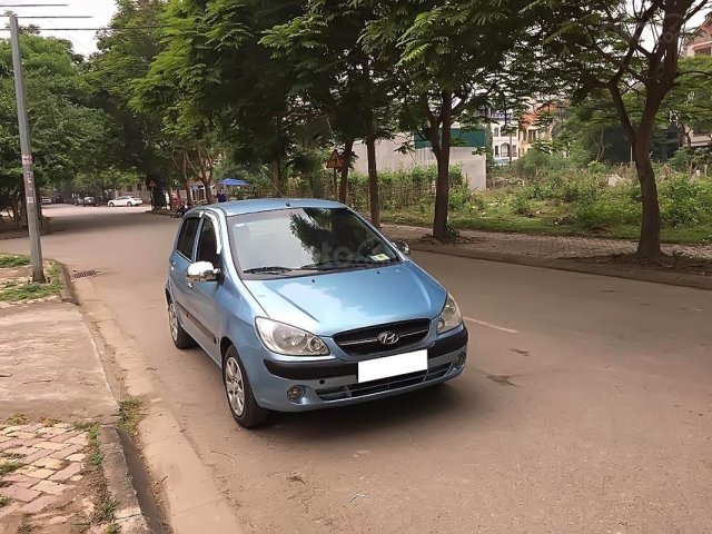 Bán ô tô Hyundai Getz đời 2009, màu xanh lam, nhập khẩu