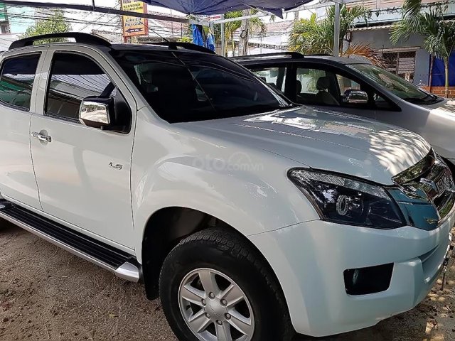 Bán Isuzu Dmax năm 2016, màu trắng, xe công ty0