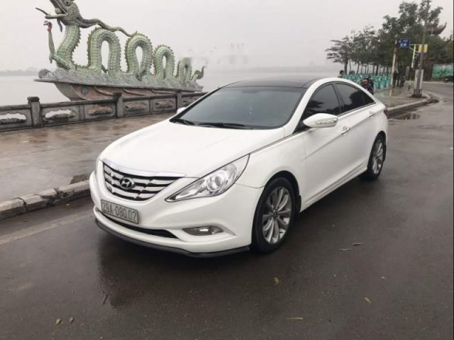 Bán ô tô Hyundai Sonata sản xuất năm 2011, màu trắng, xe nhập giá cạnh tranh0