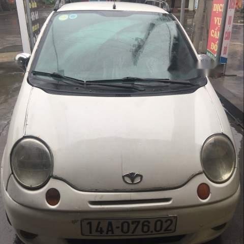 Bán xe Daewoo Matiz sản xuất 2007, màu trắng xe gia đình