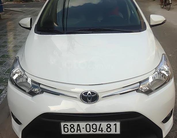 Cần bán Toyota Vios 2018, màu trắng như mới