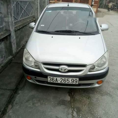 Bán Hyundai Getz sản xuất 2008, màu bạc, xe nhập, giá chỉ 180 triệu