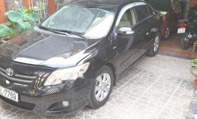 Bán ô tô Toyota Corolla altis năm 2009, màu đen mới chạy 80.000km