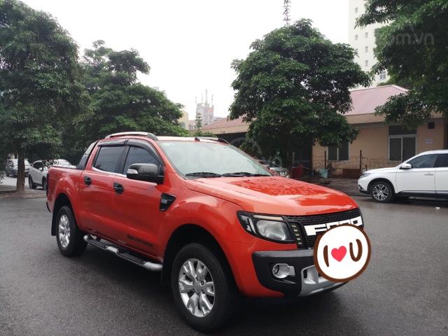 Ô Tô Thủ Đô bán xe Ford Ranger Wildtrak 2.2L AT 2014, màu cam, 559 triệu