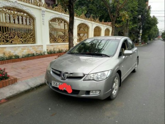 Bán Honda Civic sản xuất 2008, màu bạc giá cạnh tranh0