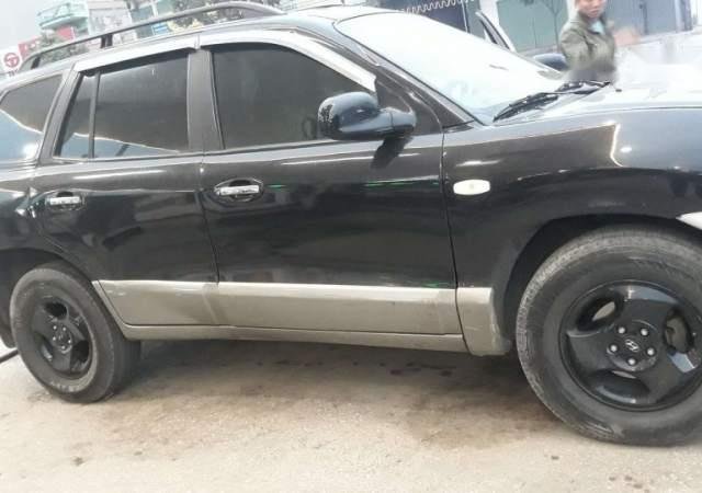 Bán xe Hyundai Santa Fe đời 2003, màu đen, nhập khẩu, giá chỉ 260 triệu