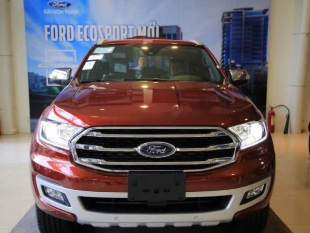 Bán Ford Everest Titanium 2.0L AT 4WD đời 2019, nhập khẩu, giá thấp, giao nhanh