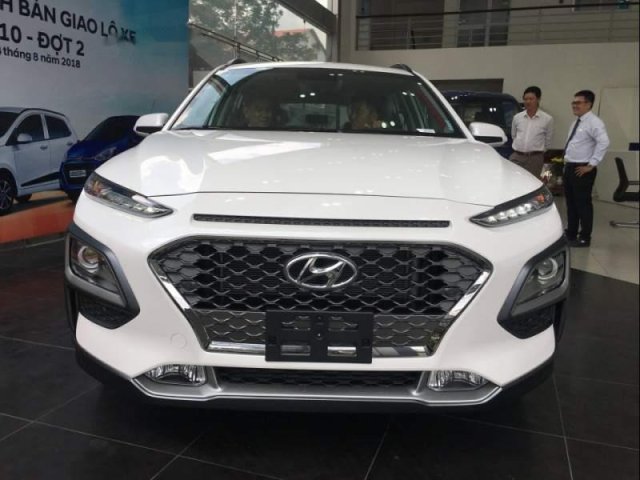 Bán Hyundai Kona sản xuất năm 2019, màu trắng giá cạnh tranh0