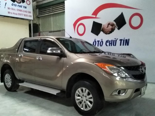 Bán ô tô Mazda BT 50 3.2 AT năm 2014, màu nâu, xe nhập0