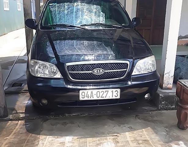 Xe Kia Carnival 2008, màu đen, xe nhập giá cạnh tranh