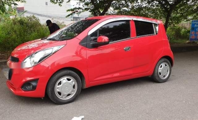 Cần bán lại xe Chevrolet Spark Van sản xuất năm 2017, màu đỏ, giá tốt