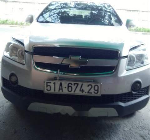 Bán Chevrolet Captiva LT 2007, màu bạc