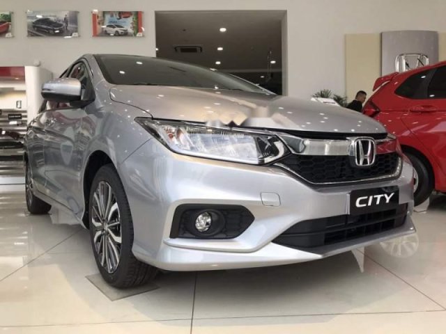 Bán ô tô Honda City năm sản xuất 2019, màu bạc0