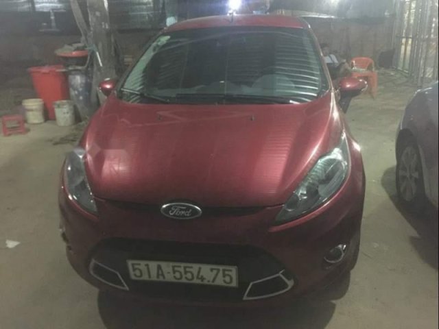 Bán ô tô Ford Fiesta S sản xuất 2013, màu đỏ số tự động, giá 376tr0