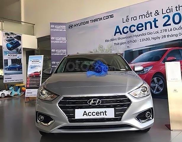 Cần bán xe Hyundai Accent 1.4 AT sản xuất 2019, màu bạc, 499 triệu