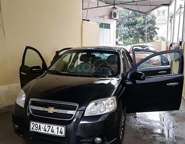 Bán xe Chevrolet Aveo 1.5 MT 2011, màu đen chính chủ, giá tốt