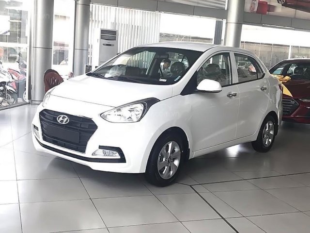 Bán xe Hyundai Grand i10 1.2MT 2019, màu trắng