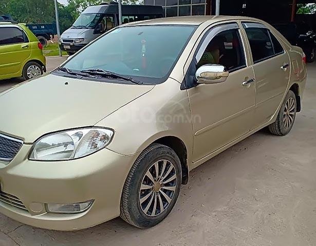 Bán Toyota Vios G năm sản xuất 2003, màu vàng