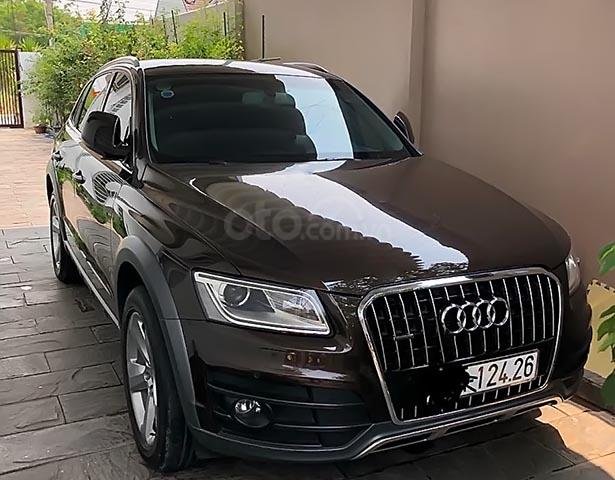 Cần bán gấp xe cũ Audi Q5 2016, màu nâu, nhập khẩu