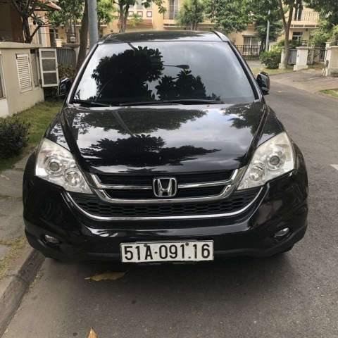 Cần bán lại xe Honda CR V 2.4 AT năm 2011, màu đen  