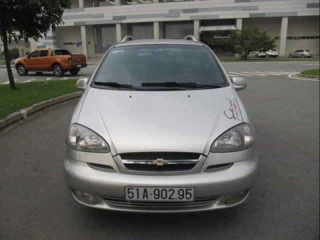 Cần bán gấp Chevrolet Vivant sản xuất năm 2008, màu bạc