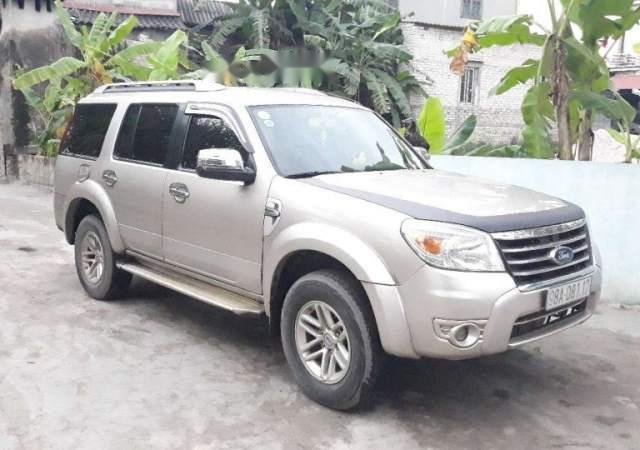 Cần bán gấp Ford Everest năm sản xuất 2009, màu bạc 