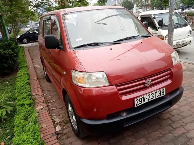 Cần bán xe Suzuki APV đời 2007, màu đỏ số sàn, giá chỉ 192 triệu