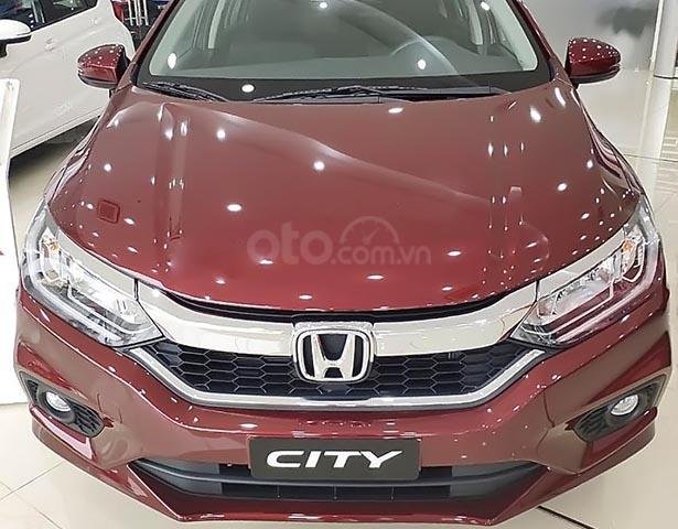Bán xe Honda City CVT năm 2019, màu đỏ0
