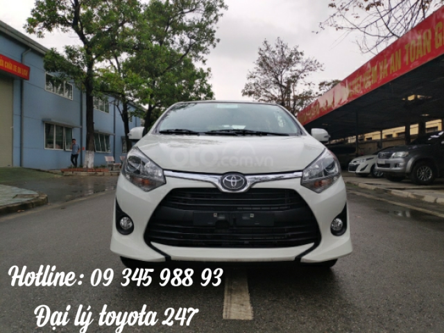 Bán xe Toyota Wigo MT 2019, màu trắng, xe nhập