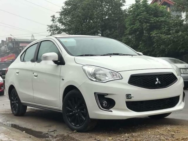 Cần bán Mitsubishi Attrage ECO MT sản xuất năm 2019, màu trắng, xe nhập, giá chỉ 375.5 triệu