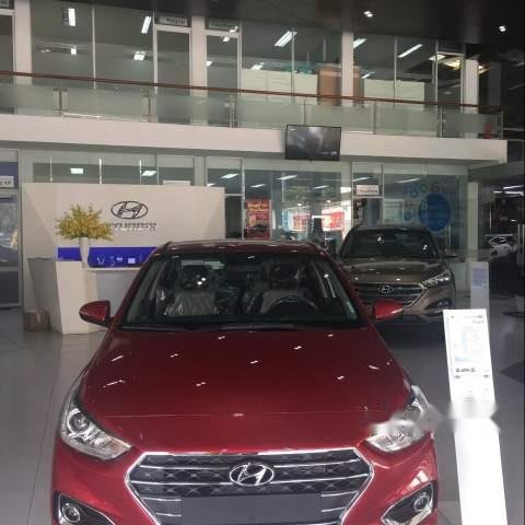 Bán xe Hyundai Accent 1.4 AT đời 2019, màu đỏ