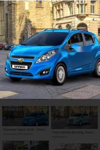 Bán xe Chevrolet Spark đời 2016, màu xanh lam