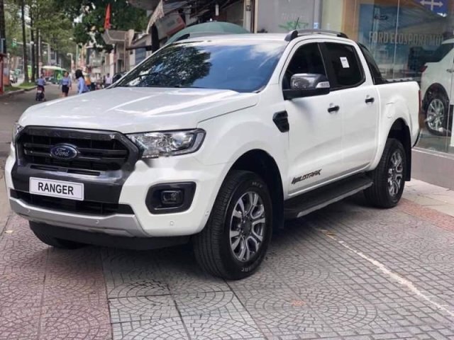 Cần bán Ford Ranger Wildtrak năm 2019, màu trắng, nhập khẩu nguyên chiếc, giá tốt