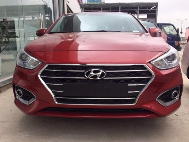 Bán xe Hyundai Accent MT năm sản xuất 2019, màu đỏ