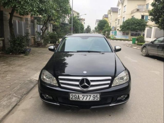 Bán Mercedes C200 Kompressor sản xuất năm 2008, màu đen chính chủ