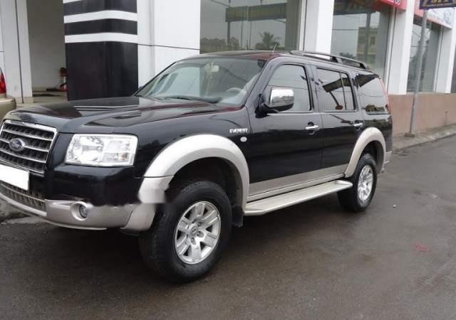 Cần bán Ford Everest 2008, màu đen số sàn0