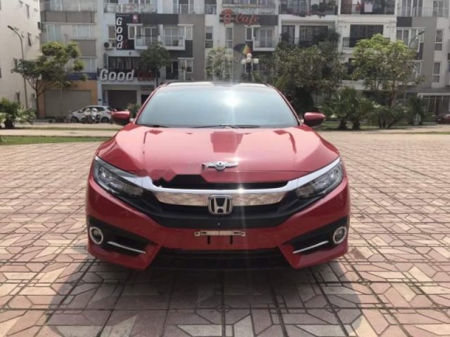 Bán xe Honda Civic 1.5 AT Turbo đời 2018, màu đỏ, nhập khẩu nguyên chiếc