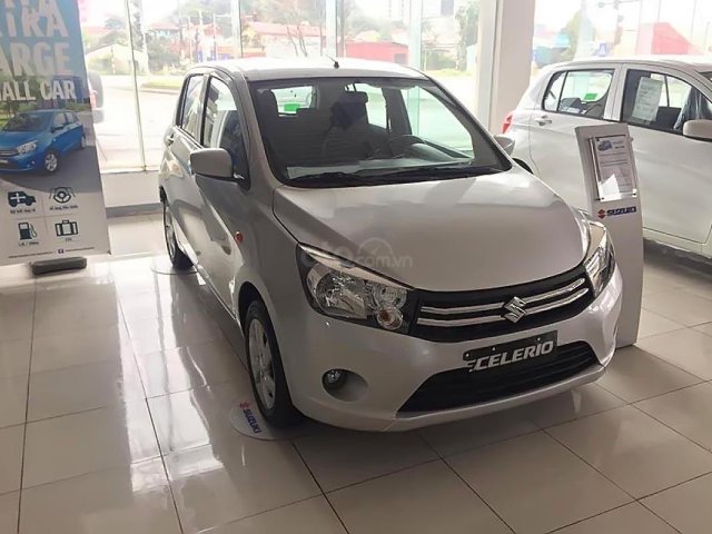 Bán xe Suzuki Celerio 1.0 MT sản xuất năm 2018, màu bạc, nhập khẩu nguyên chiếc