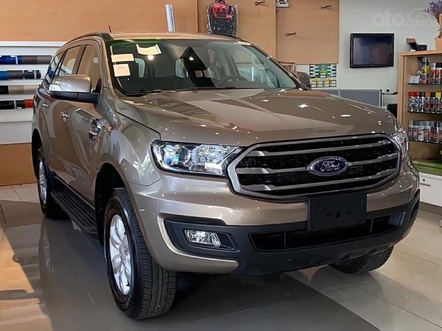 Bán Ford Everest Ambient AT 2018, màu vàng, xe nhập