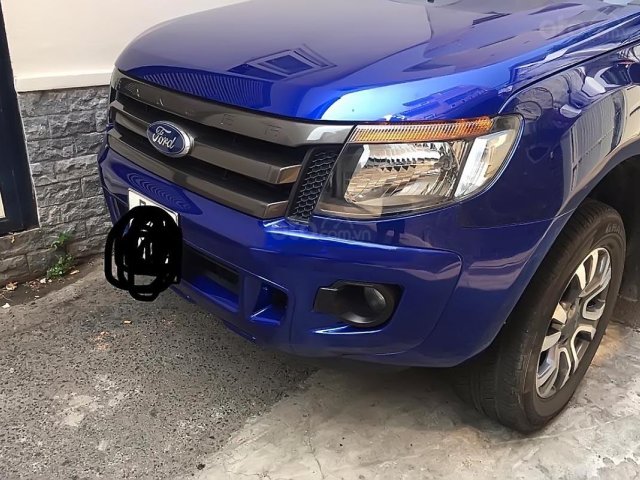 Bán xe Ford Ranger năm sản xuất 2015, màu xanh lam, xe nhập, 525tr