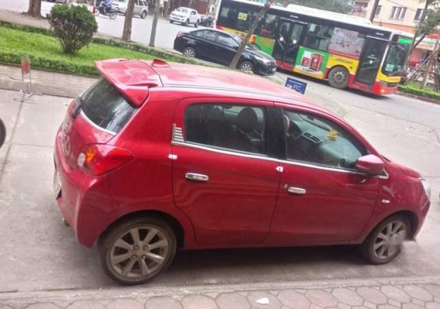 Cần bán gấp Mitsubishi Mirage sản xuất 2014, màu đỏ, nhập khẩu chính chủ, giá chỉ 320 triệu