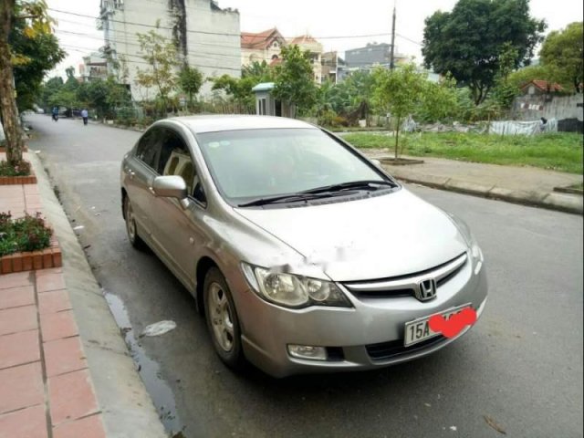 Cần bán lại xe Honda Civic đời 2008, màu bạc còn mới, giá chỉ 355 triệu