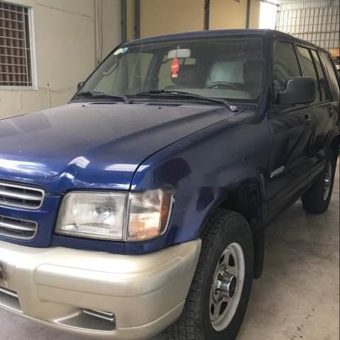 Bán Isuzu Trooper sản xuất năm 2002, màu xanh lam, nhập khẩu, 110 triệu