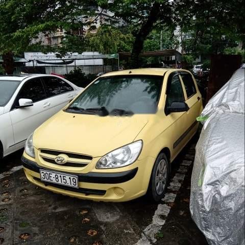 Cần bán xe Hyundai Getz đời 2008, màu vàng, xe nhập