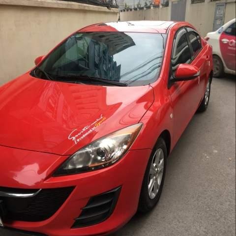 Gia đình bán Mazda 3 màu đỏ tự động, sx cuối 2010, nhập khẩu nguyên chiếc