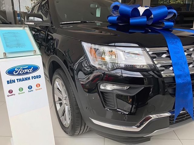 Bán ô tô Ford Explorer Limited 2.3 Ecoboost đời 2018, màu đen, xe mới