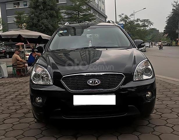 Bán Kia Carens 2.0 SXMT 2012, màu đen, xe đẹp