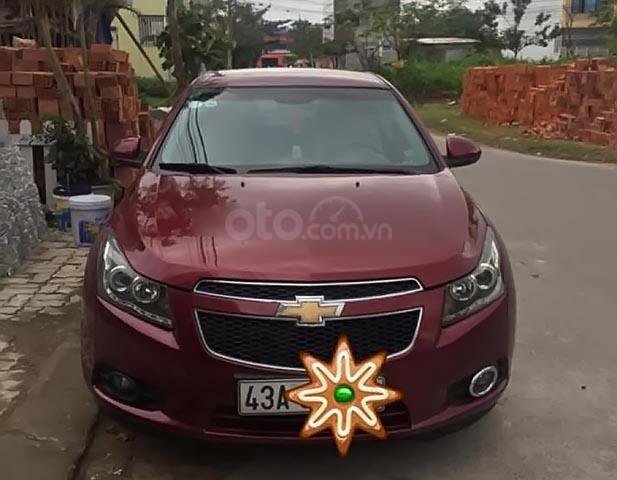 Bán xe Chevrolet Cruze sx 2011, số tự động, máy xăng, lắp ráp trong nước, màu đỏ, nội thất màu ghi