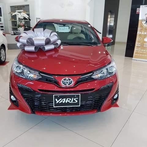 Bán ô tô Toyota Yaris G năm 2019, màu đỏ, nhập khẩu Thái