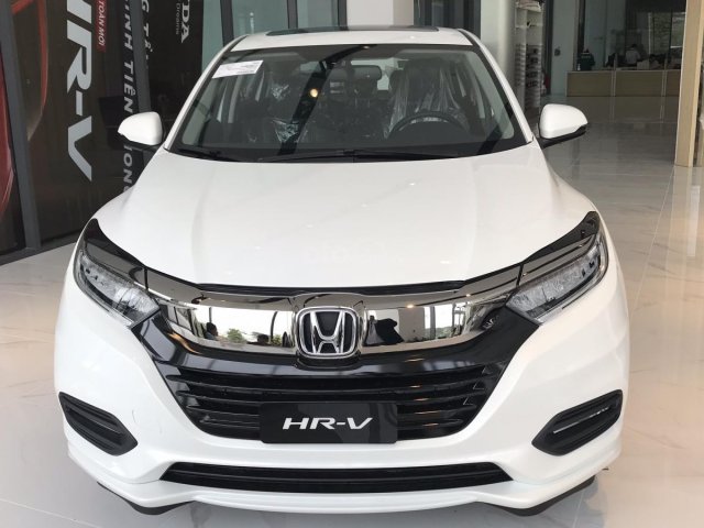 Bán Honda HR-V G trắng 2019, tặng: tiền, bảo hiểm, phụ kiện.. Vay 90%